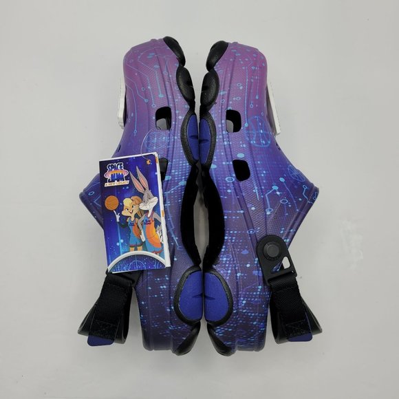 Crocs Space Jam A New Legacy Clogs Blue Purple US Size Women's 9 Men's 7 NWT - Picture 7 of 8